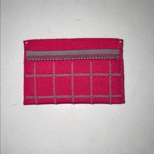 NWOT Rothy’s Pink Windowpane Card Holder